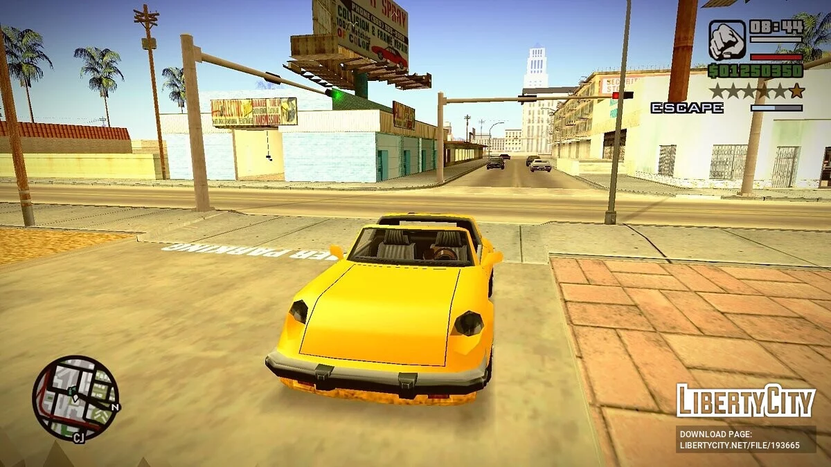 Прятаться в машине как в GTA 5 v1.2 / GTA San Andreas