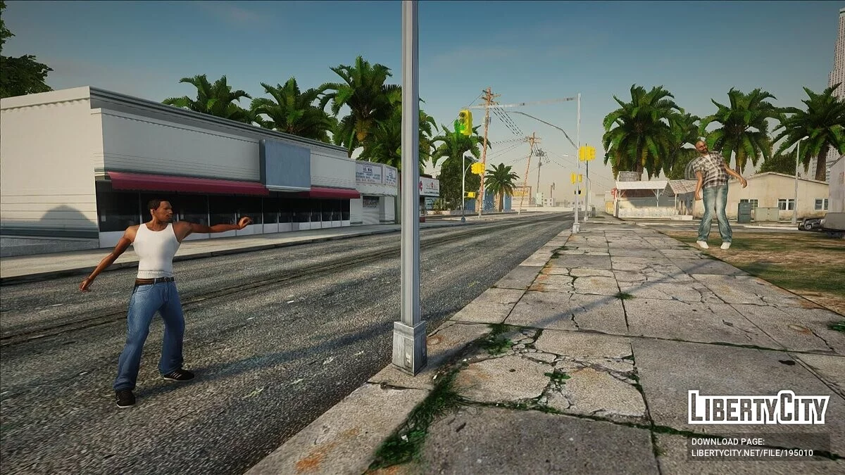 Экстрасенсорные способности Карла / GTA San Andreas