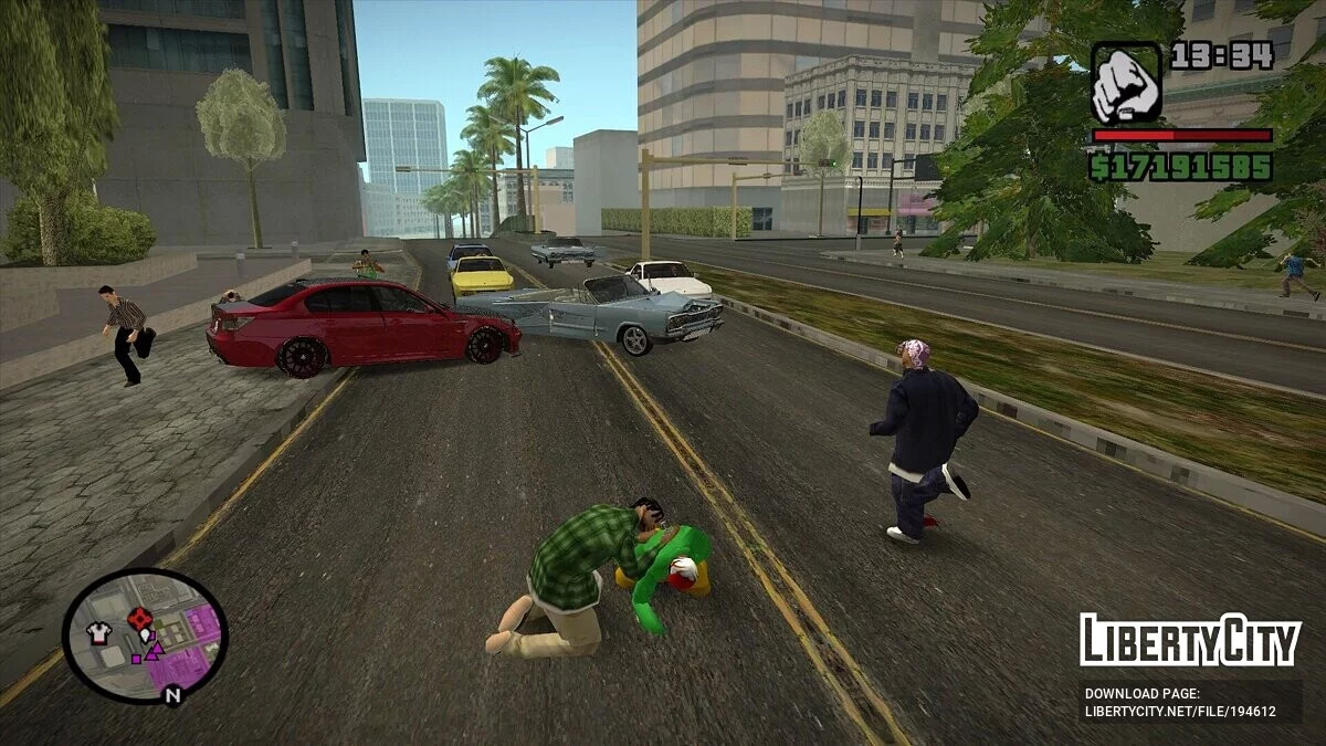 Союзники воскрешают СиДжея / GTA San Andreas