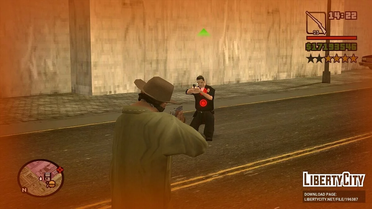 Dead Eye из RDR2 / GTA San Andreas