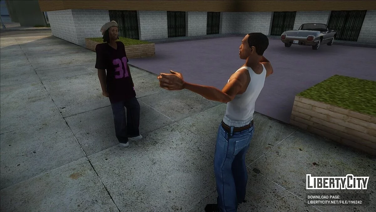 Оскорблять прохожих / GTA San Andreas