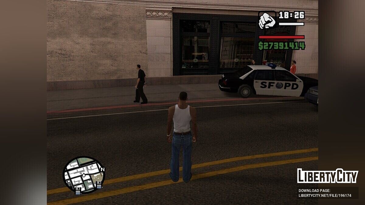 Скачать Phone mod для GTA San Andreas