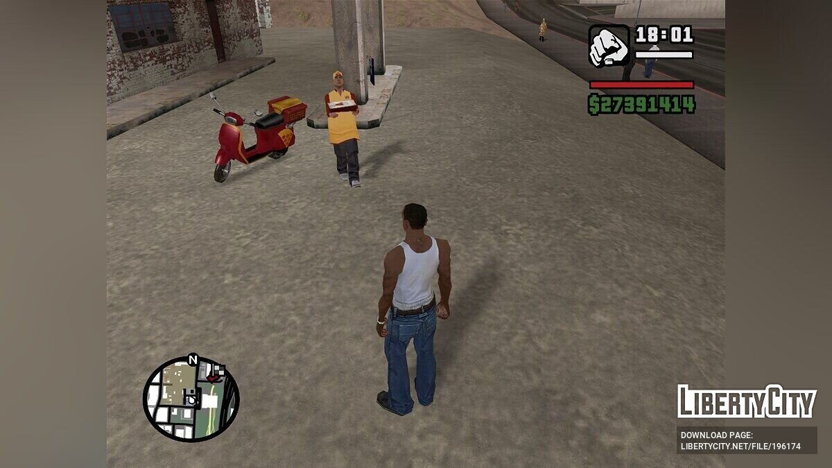 Скачать Phone mod для GTA San Andreas