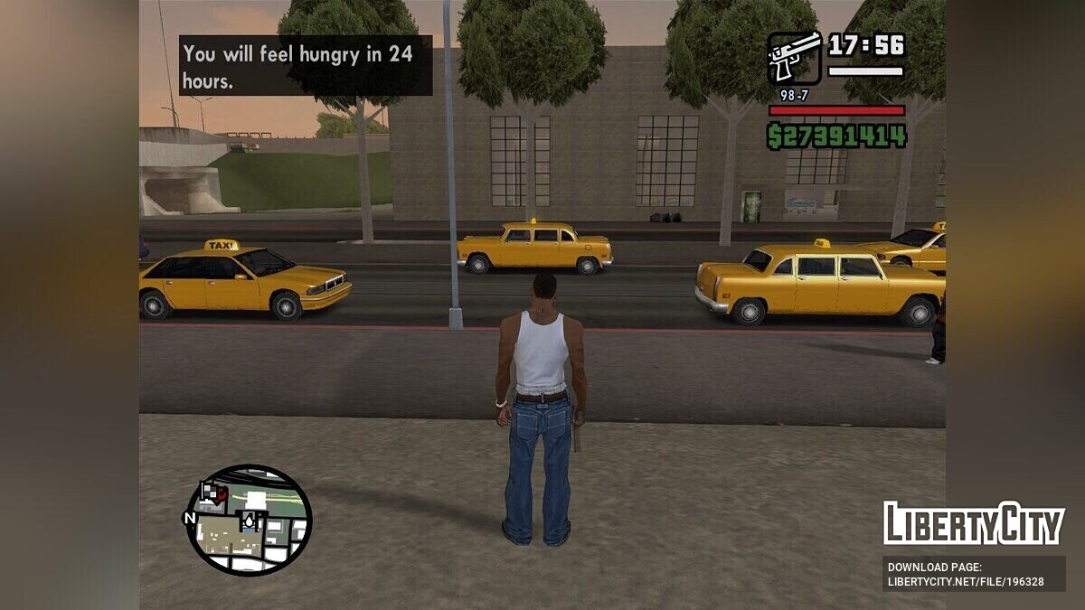 Скачать TimeTillHungry 2 для GTA San Andreas