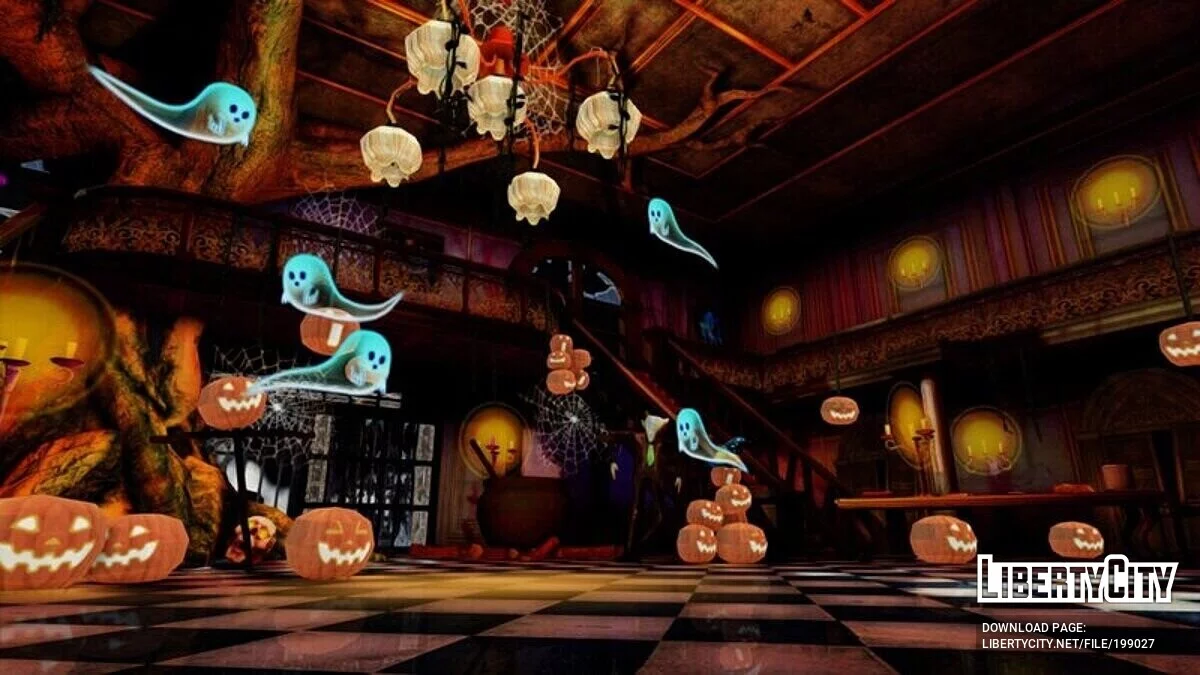 Mrs Pumpkins Comical Dream: Dance + Stage / GTA San Andreas