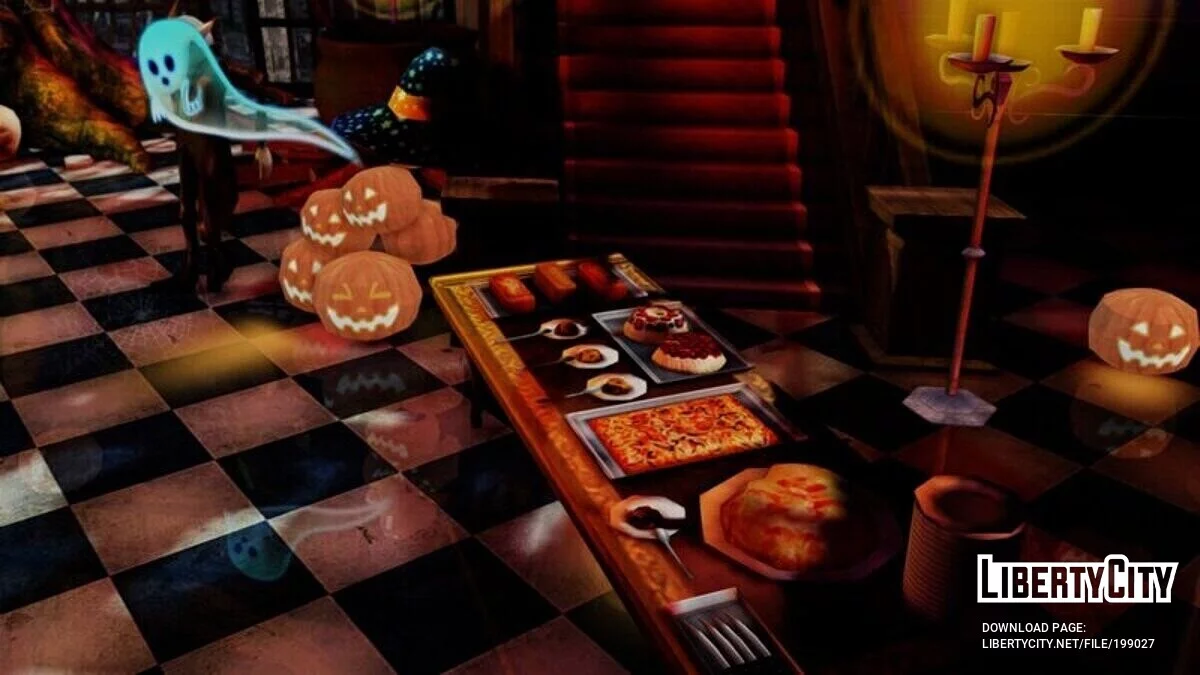 Mrs Pumpkins Comical Dream: Dance + Stage / GTA San Andreas
