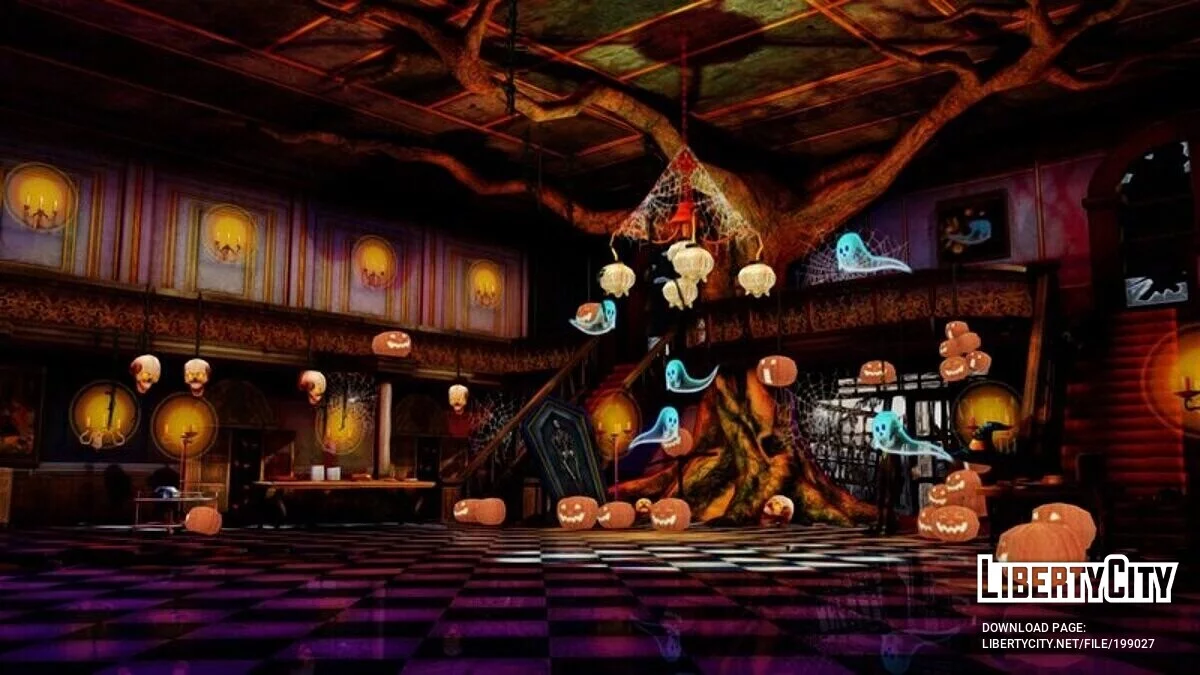 Mrs Pumpkins Comical Dream: Dance + Stage / GTA San Andreas