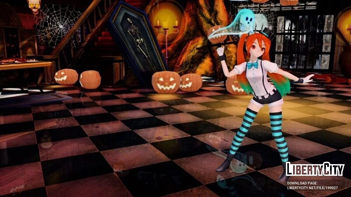 Mrs Pumpkins Comical Dream: Dance + Stage / GTA San Andreas
