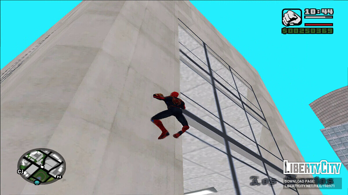 Spider Man Mod для GTA San Andreas