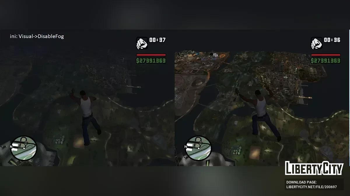TweaksSA v91 (ранее TweaksV) / GTA San Andreas