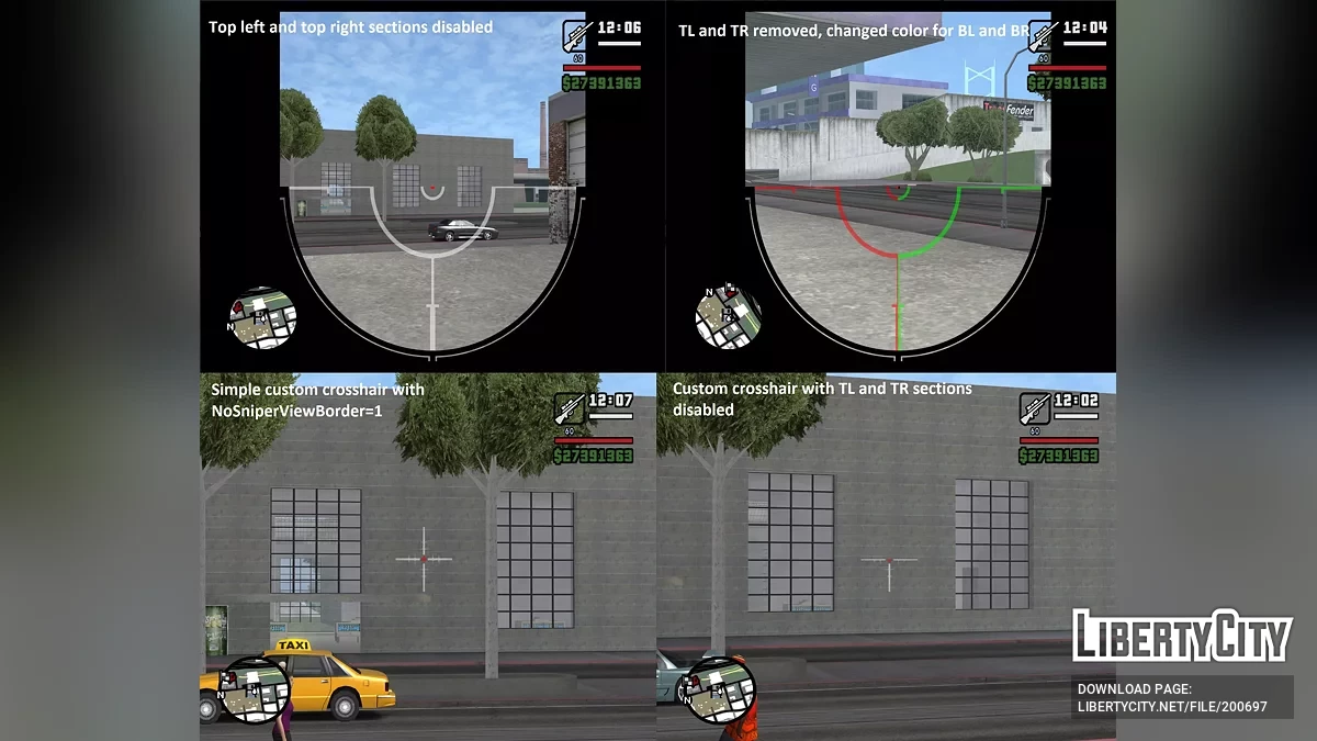 TweaksSA v91 (ранее TweaksV) / GTA San Andreas