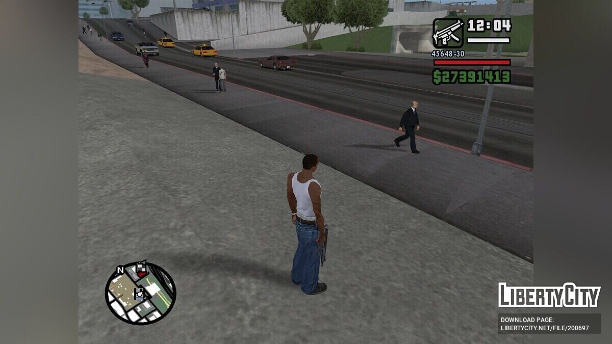 Скачать TweaksV v10 для GTA San Andreas