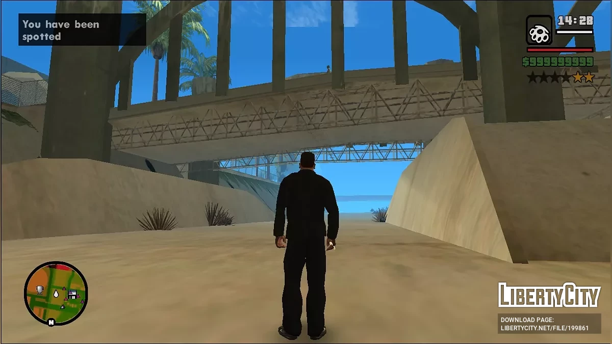 Система скрытия уровня розыска (SA) / GTA San Andreas