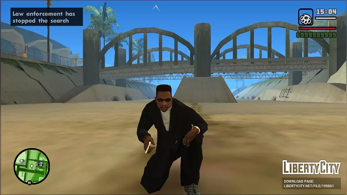 Система скрытия уровня розыска (SA) / GTA San Andreas