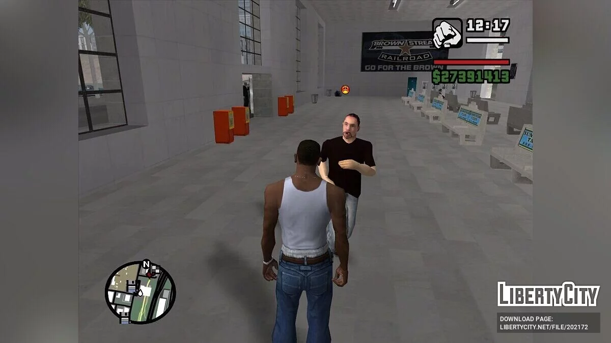 Общаться с пешеходами / GTA San Andreas