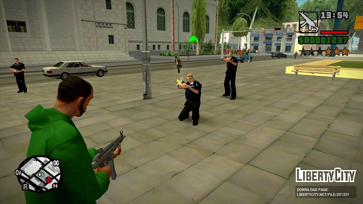 Cops Bulletproof / GTA San Andreas
