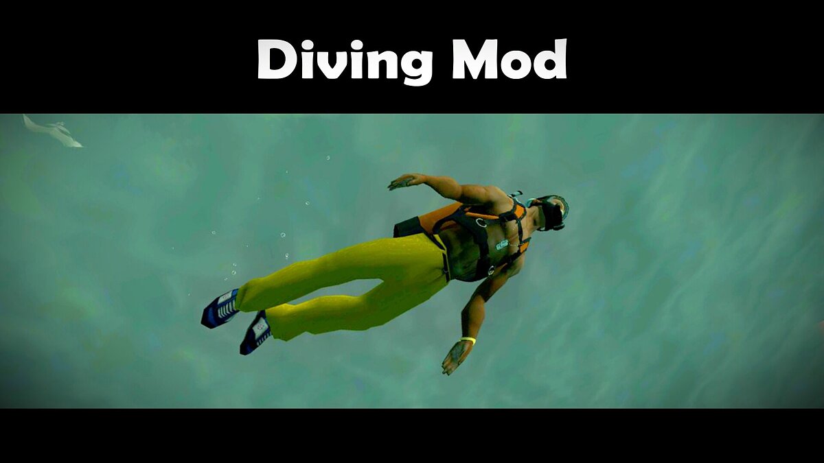 Скачать Diving Mod для GTA San Andreas