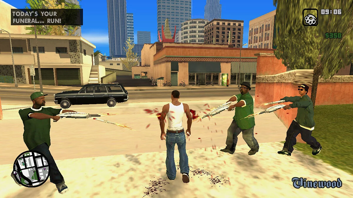 GTA SA, но все ненавидят СиДжея / GTA San Andreas
