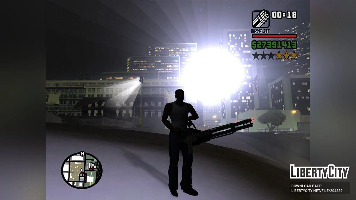 BetterHeliCoronas - Новый эффект свечения / GTA San Andreas