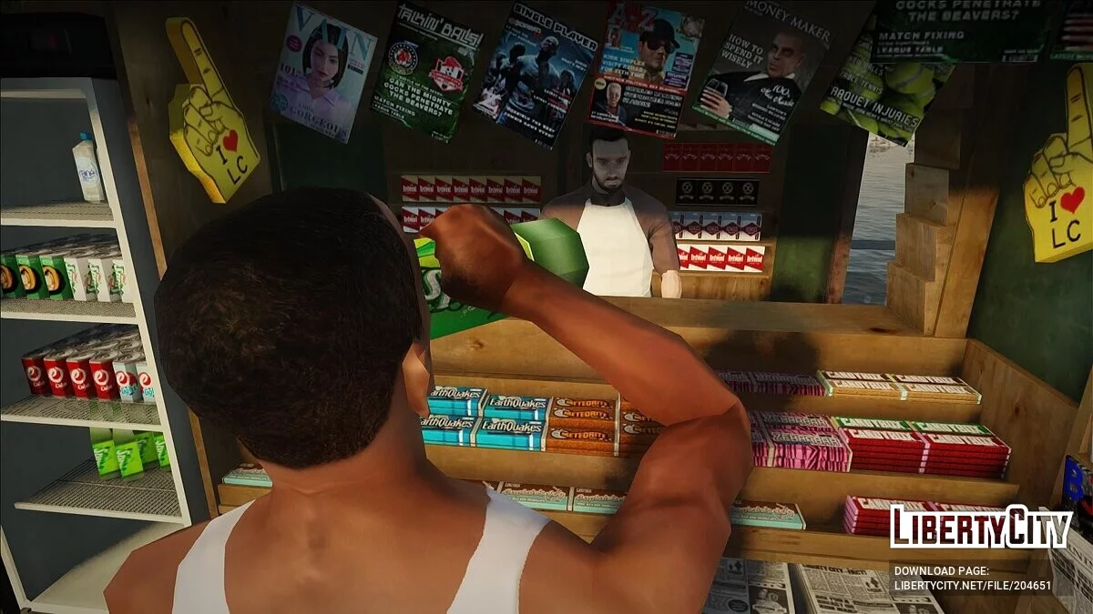 Новый киоск с едой в стиле GTA 4 / GTA San Andreas