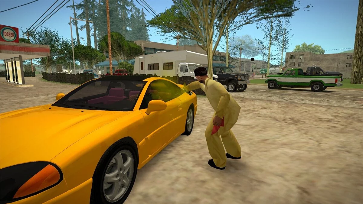 Rural car repairs / GTA San Andreas