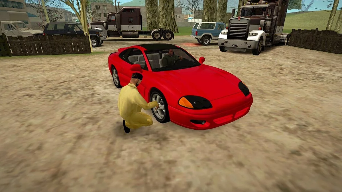 Rural car repairs / GTA San Andreas