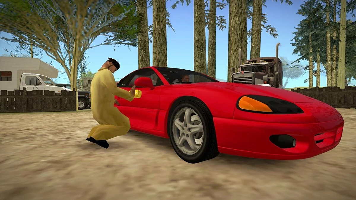 Rural car repairs / GTA San Andreas