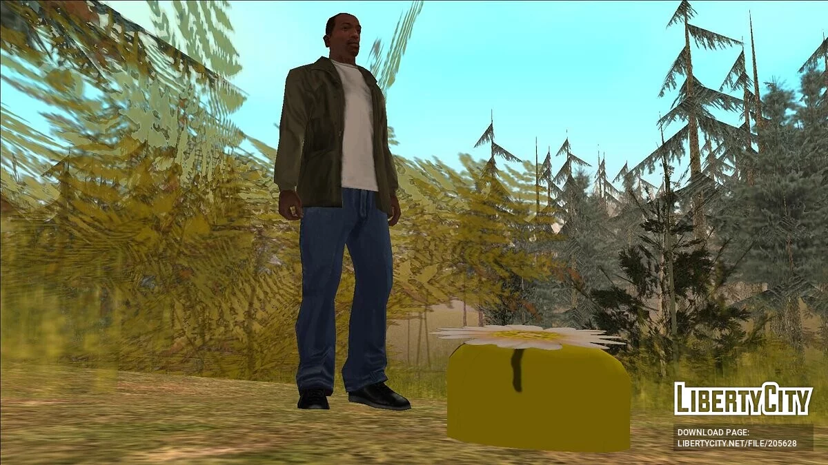 Мод на лофофоры - Золотой Пейот из GTA 5 (BETA V1.0) / GTA San Andreas