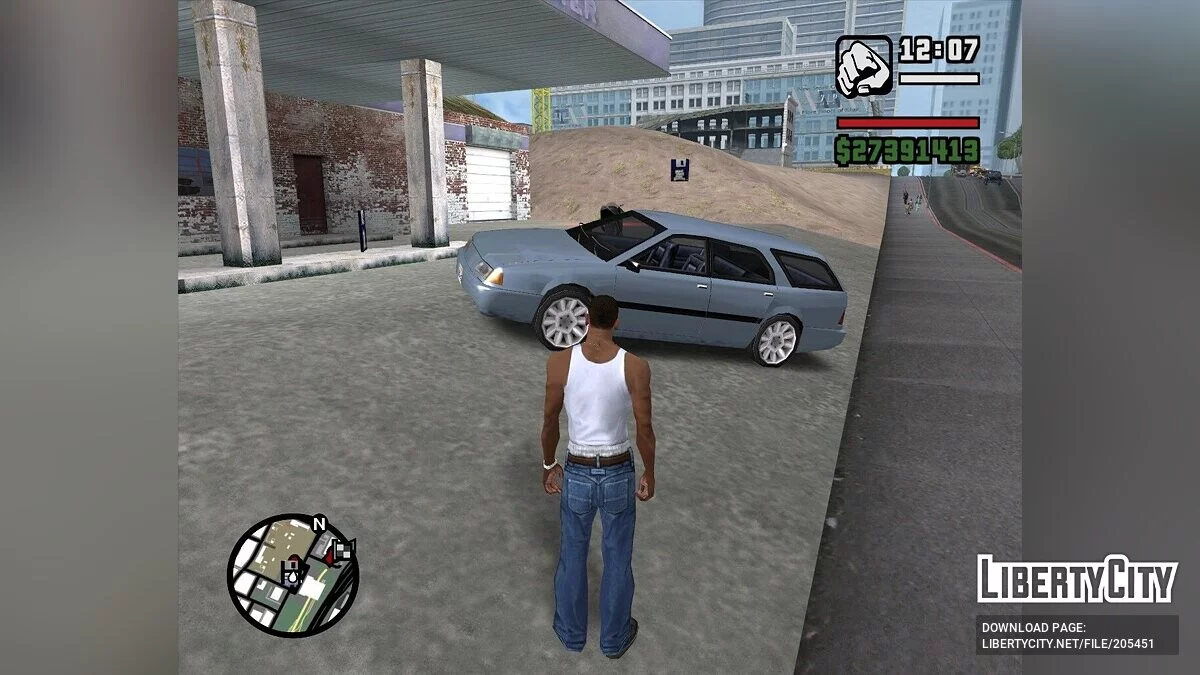 Парковка транспорта / GTA San Andreas