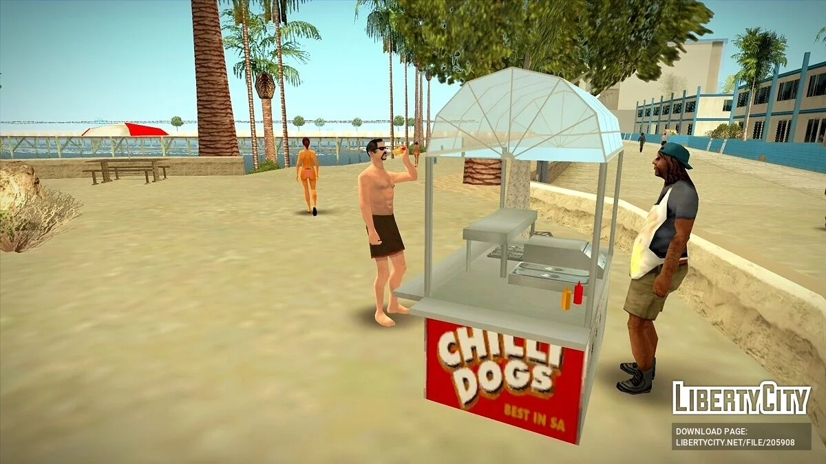 Peds use Vending v2.0 / GTA San Andreas