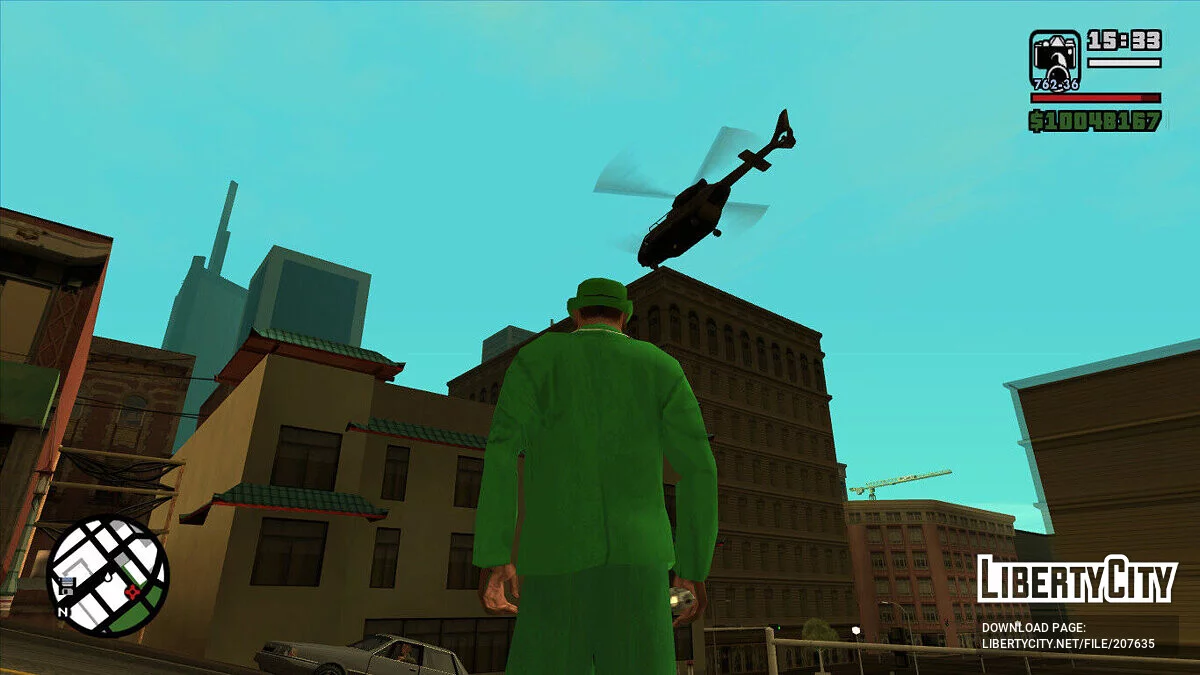 Вертолёты в небе / GTA San Andreas