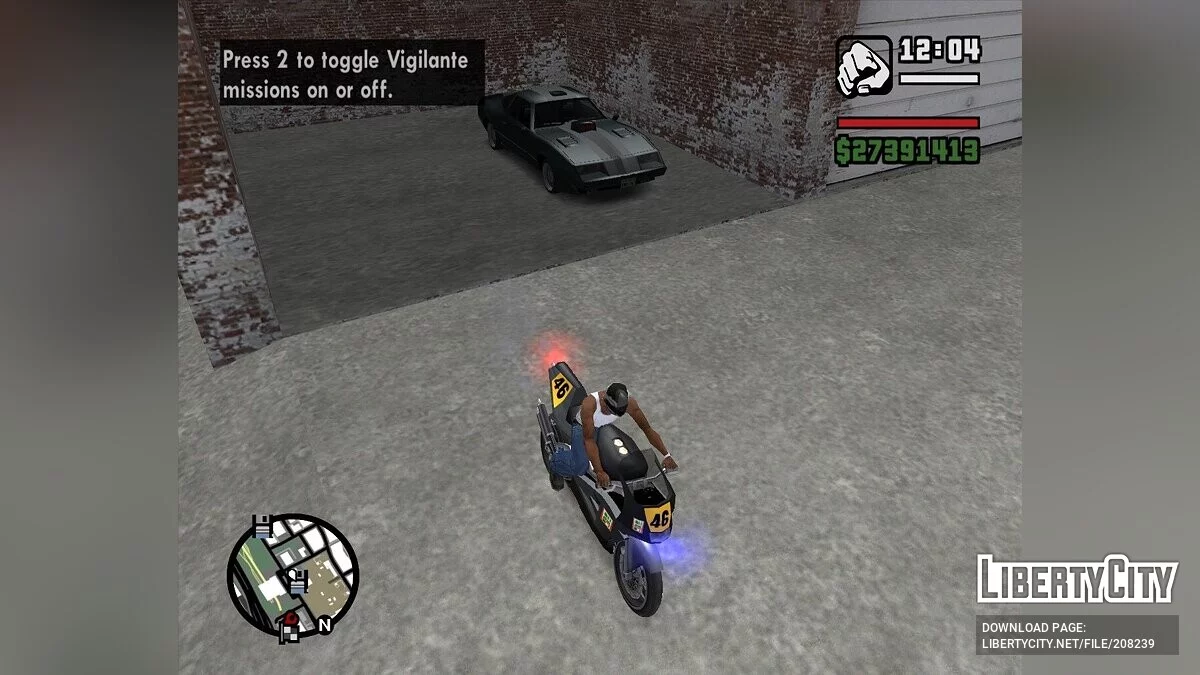 Сирена на всех авто / GTA San Andreas