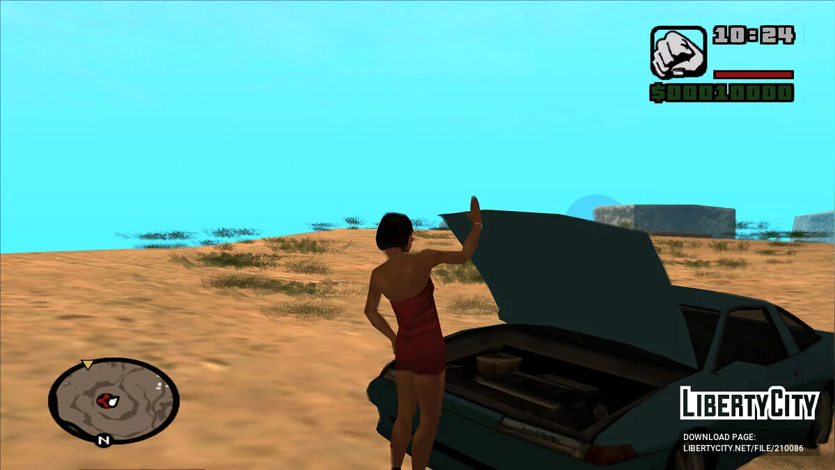 Сборник модификаций на реализм транспорта / GTA San Andreas