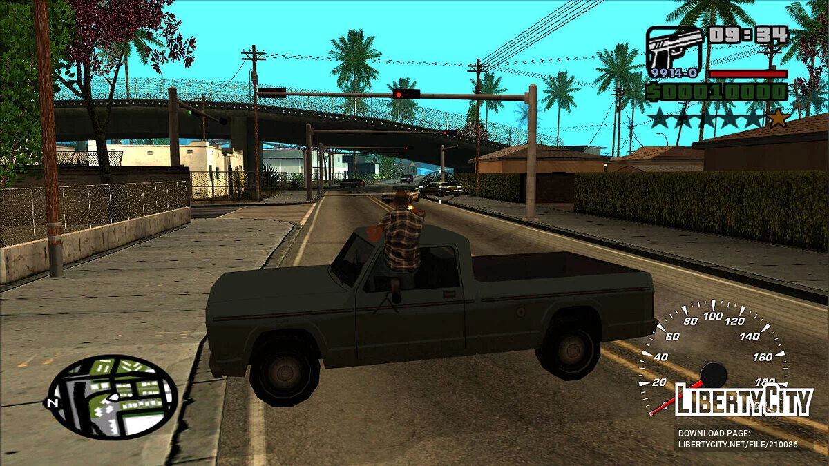 Сборник модификаций на реализм транспорта / GTA San Andreas