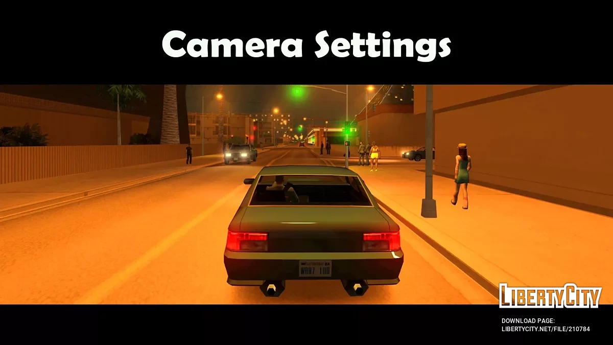 Camera Settings / GTA San Andreas