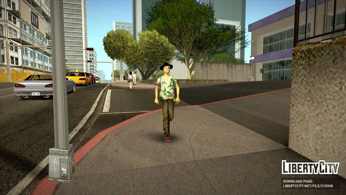 Hats for Peds / GTA San Andreas