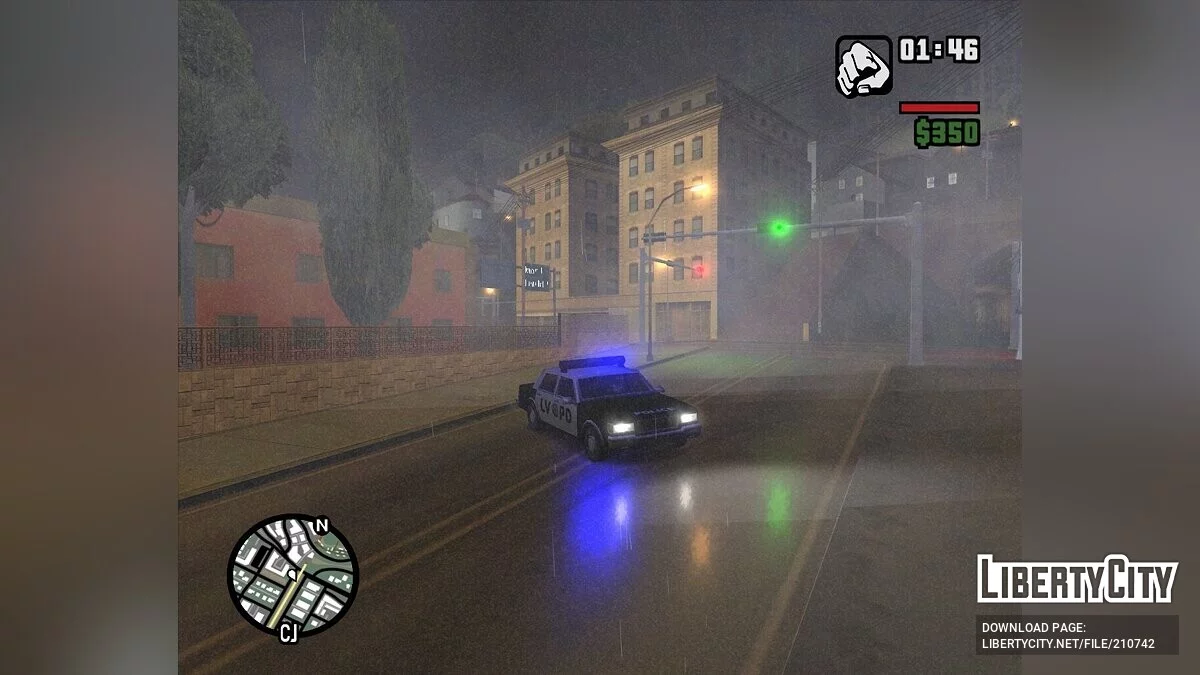 Улучшенные мигалки для авто / GTA San Andreas