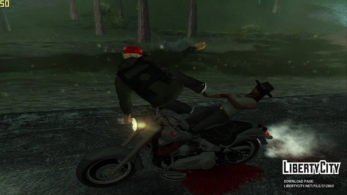 Смертельный угон велосипеда и автомобиля / GTA San Andreas