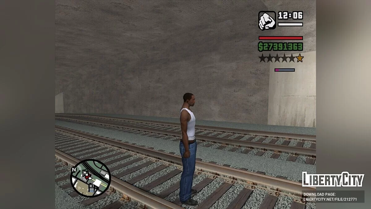 Прятаться от полиции (by vladvo) / GTA San Andreas