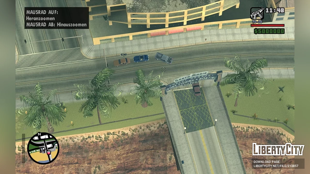 Переработанный мод на стрельбу из авто / GTA San Andreas