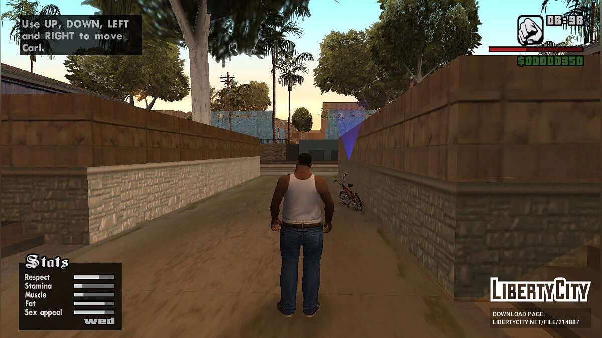 Скрипт для изменения стартовой статистики СиДжея / GTA San Andreas
