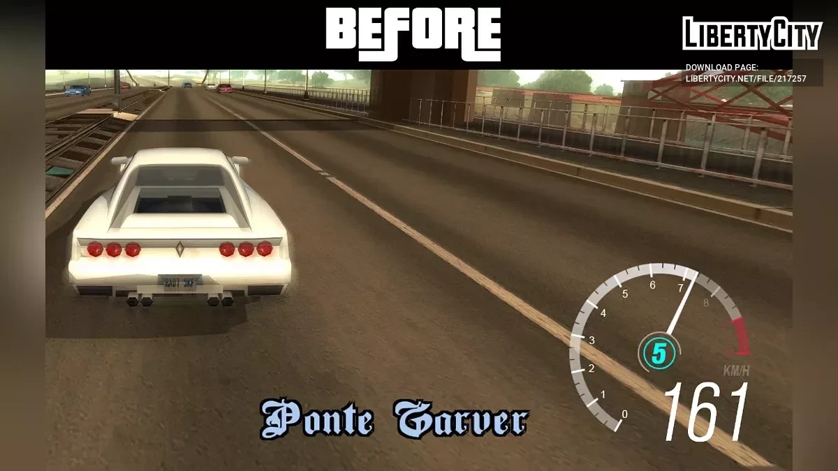 No Extra Air Resistance (SCRIPT) - Отключение замедления скорости / GTA San Andreas