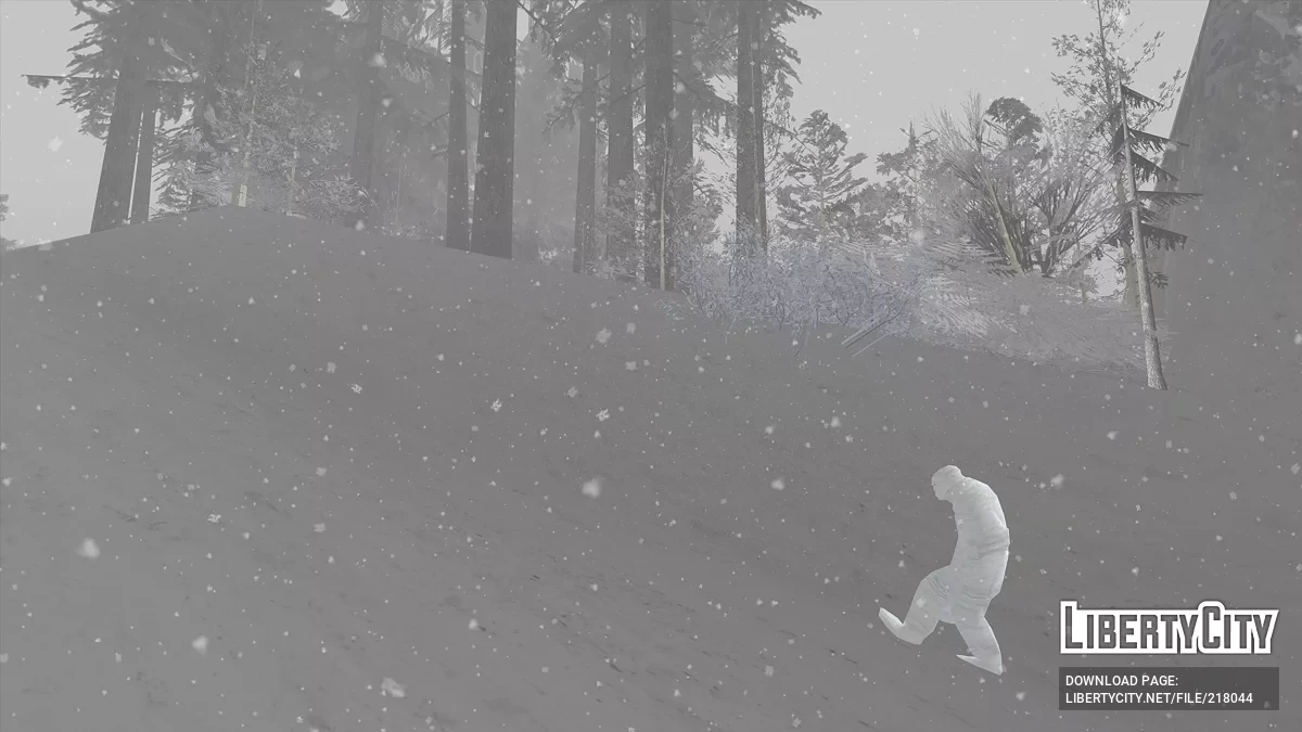 🦍Мод на Йети🦍 / GTA San Andreas