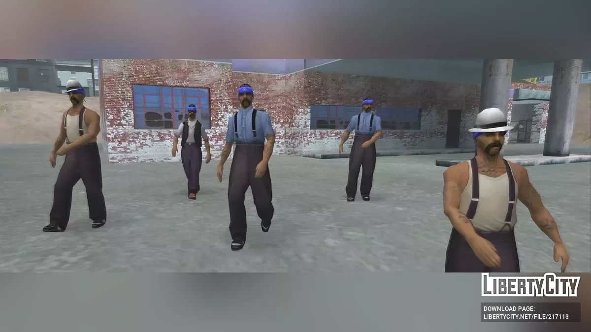 Обновленная банда Рифа / GTA San Andreas