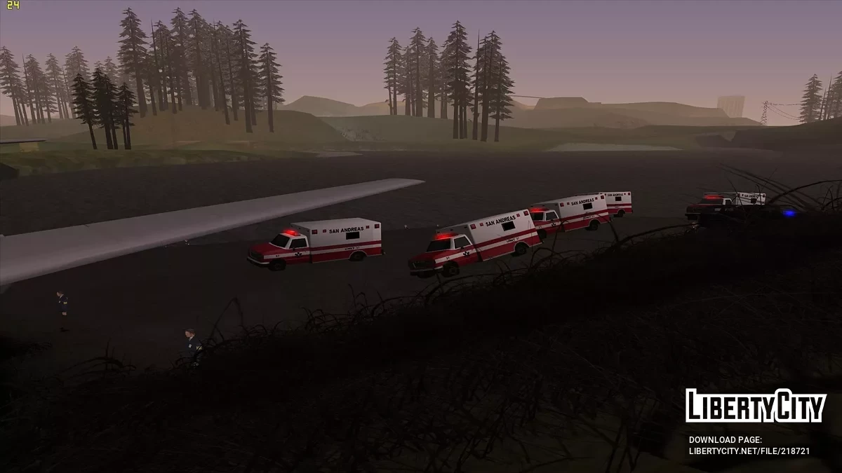 Аварийная посадка самолета / GTA San Andreas