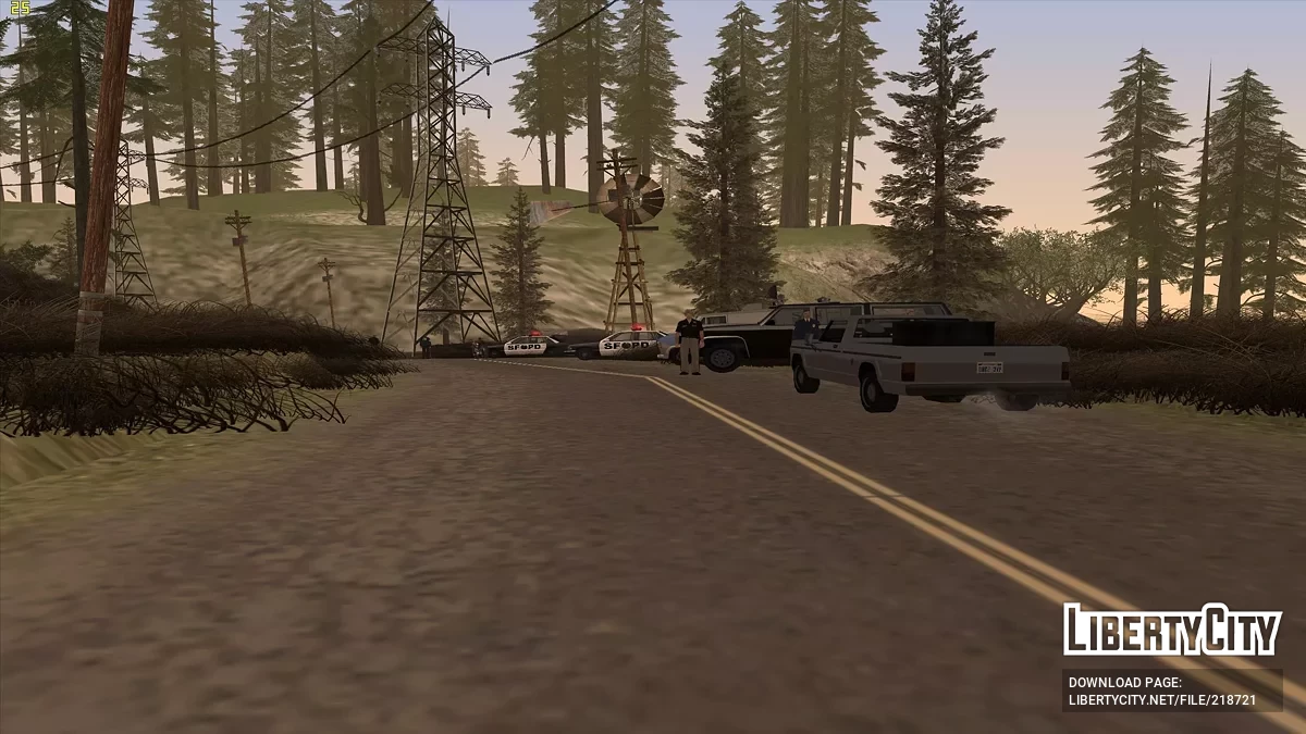 Аварийная посадка самолета / GTA San Andreas