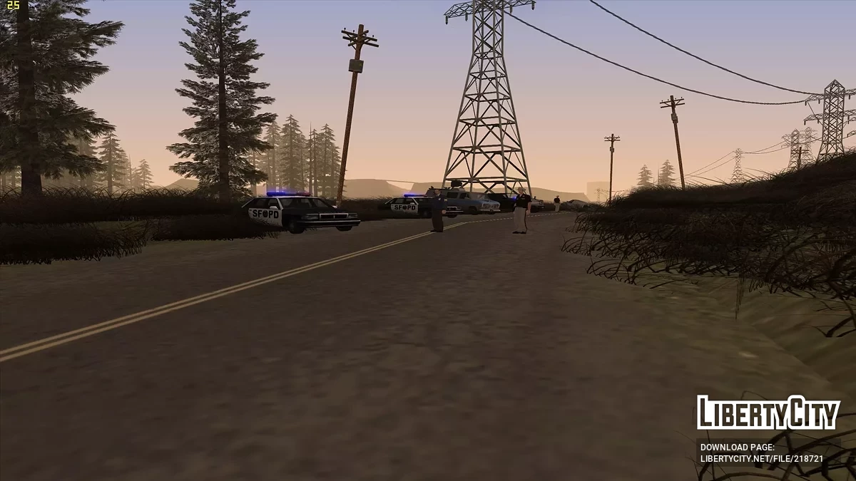 Аварийная посадка самолета / GTA San Andreas