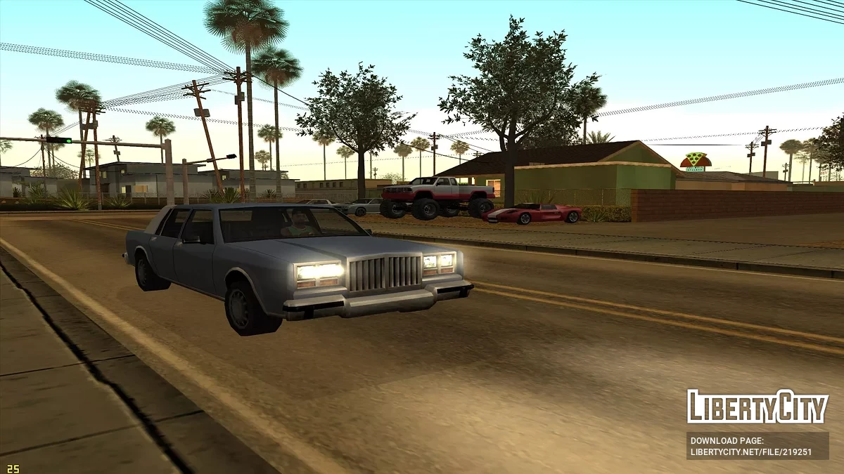 Автомобили у дома Смоука / GTA San Andreas