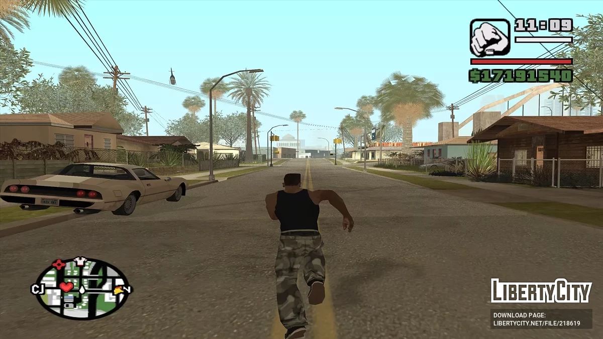 Бесконечный бег / GTA San Andreas