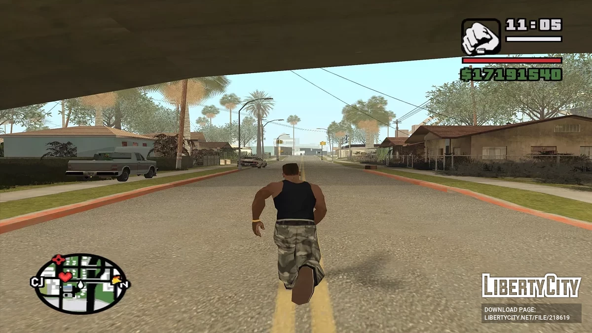 Бесконечный бег / GTA San Andreas